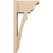Ekena Millwork 7 1/2-in W x 12-in D x 24-in H Balboa Trad Rough Cedar Woodgrain TimberThane Outlooker, Primed Tan OUTUR075X12X24BOA04RCPR - alternate 2